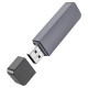 Кардрідер HOCO HB45 Spirit 2в1 SD/TF USB 3.0 card reader Grey