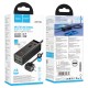 Мережевий подовжувач фільтр HOCO AC10A Barry PD65W GaN (2C2A with 1 socket) desktop charger (EU) Black