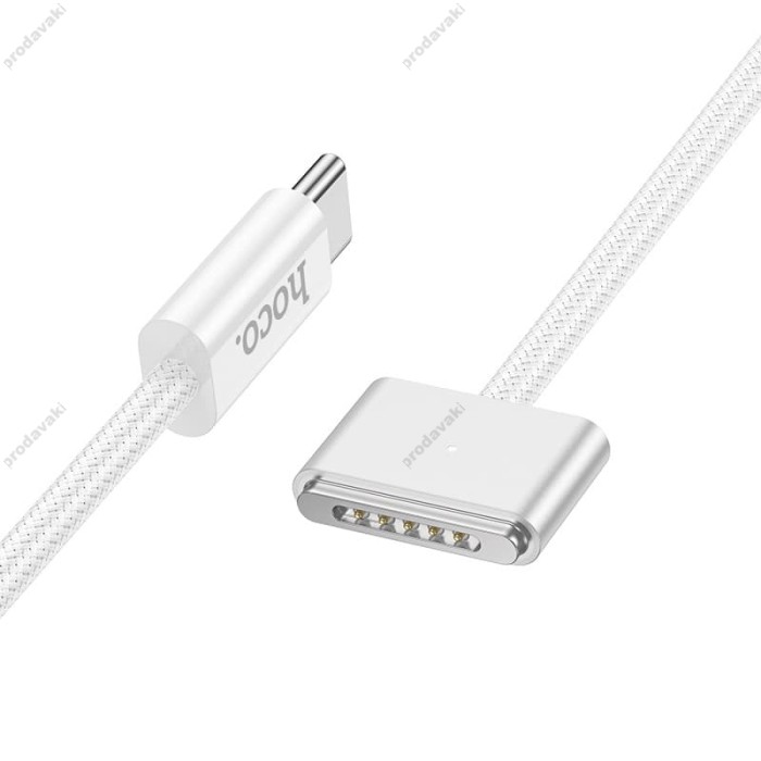 PD Кабель HOCO X103 magnetic charging cable Type-C to Mag3 140W / 2m. White