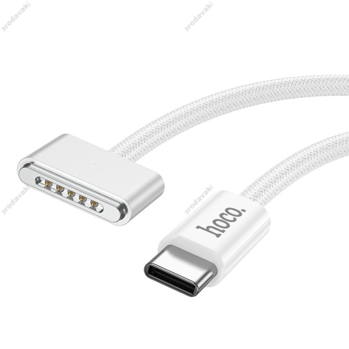 PD Кабель HOCO X103 magnetic charging cable Type-C to Mag3 140W / 2m. White