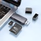 Кардрідер HOCO HB45 Spirit 2в1 SD/TF USB/Type-C 2.0 card reader Grey