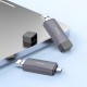 Кардрідер HOCO HB45 Spirit 2в1 SD/TF USB/Type-C 2.0 card reader Grey
