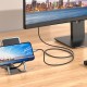 Кабель HOCO UA27 HD on-screen cable Lightning to HDTV (HDMI) 4K 2m Metal-grey