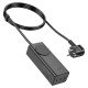 Мережевий подовжувач фільтр HOCO NS4 Sharp PD65W (2C1A) desktop socket (EU/GER) Black