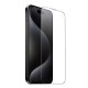 Захисне скло HOCO A34 9D Large Arc dustproof for iPhone 15 Pro Max Black