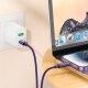 PD Кабель HOCO U125 Benefit PD charging data cable with display iP Lightning 1,2m. Purple
