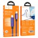 PD Кабель HOCO U125 Benefit PD charging data cable with display iP Lightning 1,2m. Purple