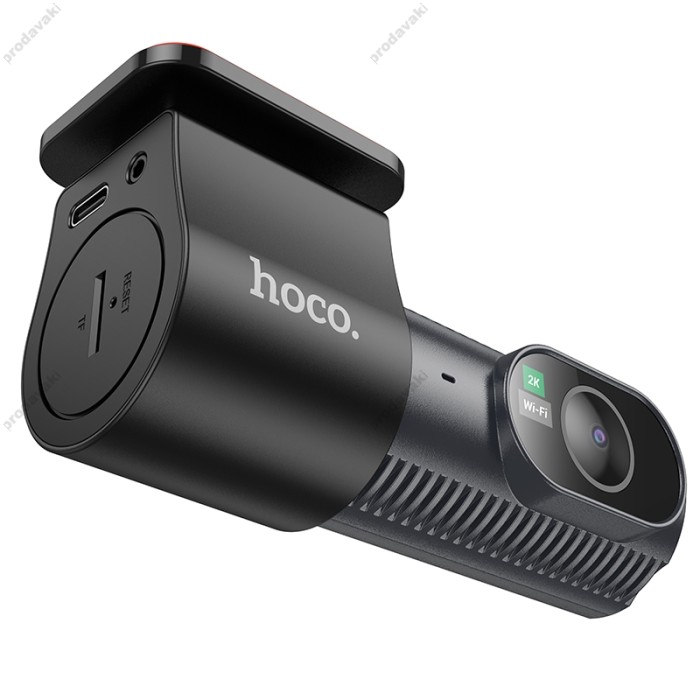 Відеореєстратор HOCO DV8 2K display hidden driving recorder (with rear camera) Wi-Fi Black