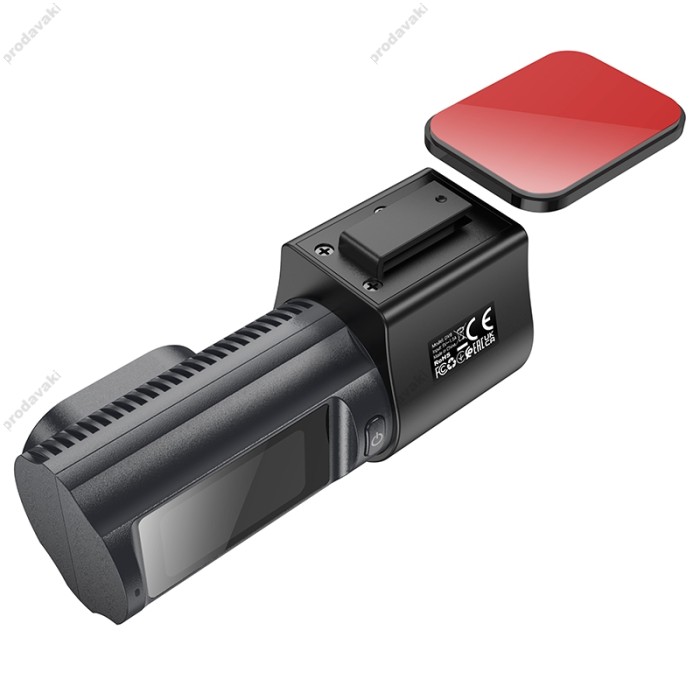 Відеореєстратор HOCO DV8 2K display hidden driving recorder (with rear camera) Wi-Fi Black