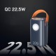 Повербанк портативний акумулятор Power bank Remax RPP-100 Gutitan 100W + 22.5W 60000 mAh Blue