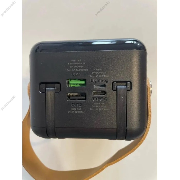 Повербанк портативний акумулятор Power bank Remax RPP-565 20W + 22.5W 60000 mAh Gray