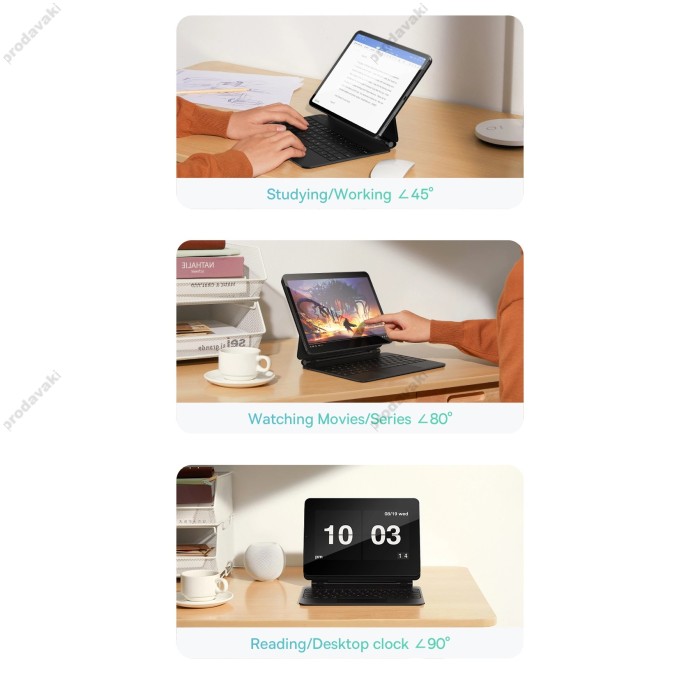 Клавіатура BASEUS Brilliance Keyboard Case Pro для iPad Pro 11" / 10.9" (2018/2020/2021) / iPad Air4 / Air5 (ARJK000213)