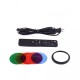 Світлодіодний освітлювач LED CH YM-80 RGB 18x7.5 cm 5 Color 3200K-6500K Remote
