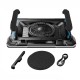 Підставка для ноутбука та MacBook Hoco DH20 Monnlight RGB notebook cooling holder 10RGB Black