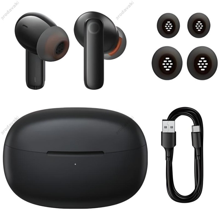 Бездротові Bluetooth навушники Baseus Bowie M1 True Wireless Earphones BT 5.2 Black NGTW270101