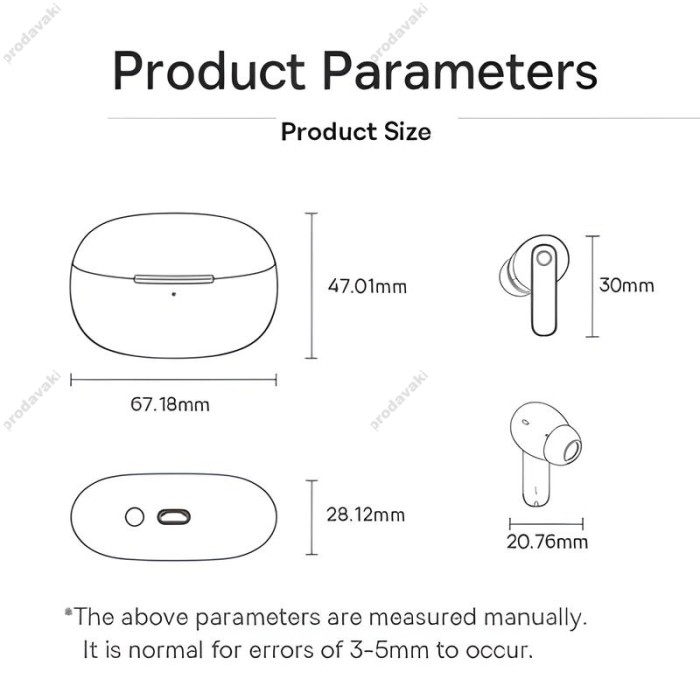 Бездротові Bluetooth навушники Baseus Bowie M1 True Wireless Earphones BT 5.2 Black NGTW270101