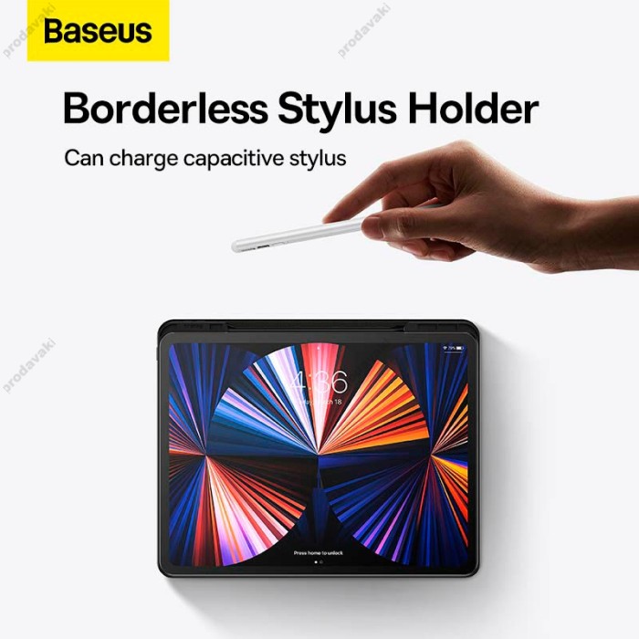 Чохол BASEUS Safattach Y-type Magnetic Stand Case For Pad Pro 12.9-inch (2018/2020/2021/2022) Grey (ARCX010113)