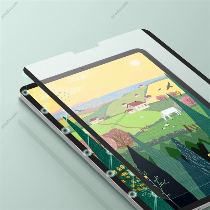 Захисна плівка з ефектом паперу BASEUS 0.15 mm Full-cover Vac-Sorb Paper-like Screen Protector For Pad Pro 12.9-inch (2018/2020/2021) (SGZM020402)