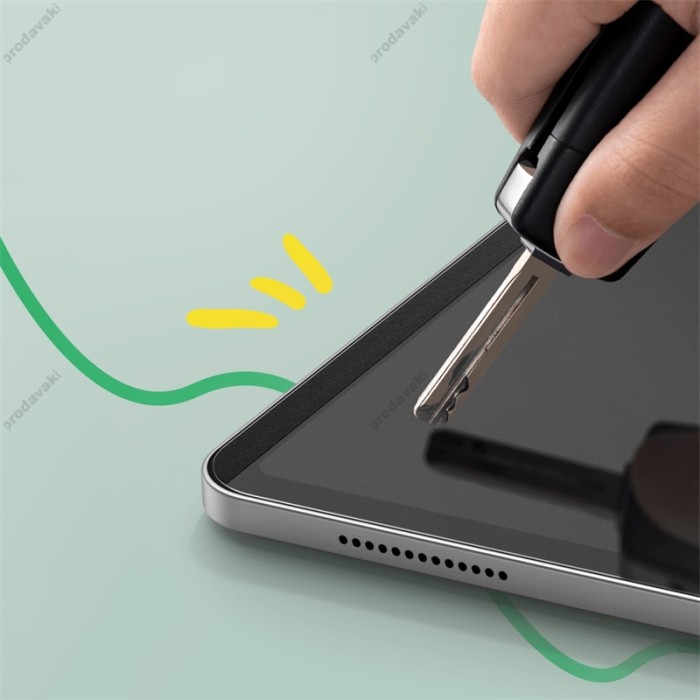Захисна плівка з ефектом паперу BASEUS 0.15 mm Full-cover Vac-Sorb Paper-like Screen Protector For Pad Pro 12.9-inch (2018/2020/2021) (SGZM020402)