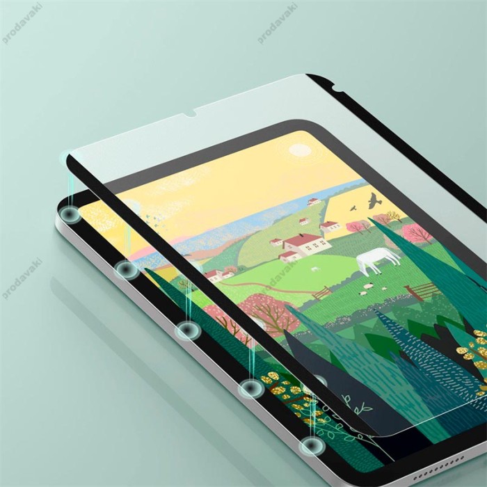 Захисна плівка з ефектом паперу BASEUS 0.15 mm Full-cover Vac-Sorb Paper-like Screen Protector For Pad mini 8.3-inch (2021) (SGZM020602)
