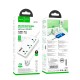 Подовжувач мережевий фільтр HOCO AC7A Storm 3-position socket 3USB/1Type-C 3.4A/17W white