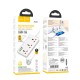 Подовжувач мережевий фільтр HOCO AC8A Storm 3-position socket 3USB/1Type-C PD/QC 3A/30W white