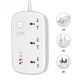 Подовжувач мережевий фільтр LDNIO SC3416 2USB/2Type-C 3Sockets QC/PD 65W/5A 2m EU Plug white