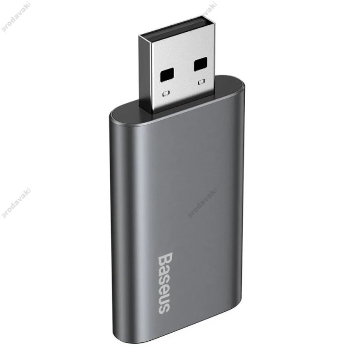 Флешка Baseus Enjoy Music U-disk 16GB USB Charging Port grey ACUP-A0A