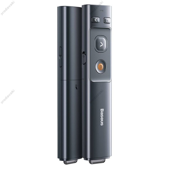 Лазерна указка Baseus Orange Dot Wireless Presenter (Red Laser) Grey ACFYB-0G