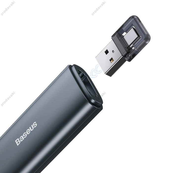 Лазерна указка Baseus Orange Dot Wireless Presenter (Red Laser) Grey ACFYB-0G