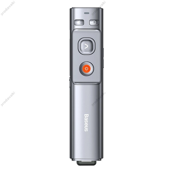 Лазерна указка Baseus Orange Dot Wireless Presenter (Red Laser) Grey ACFYB-0G