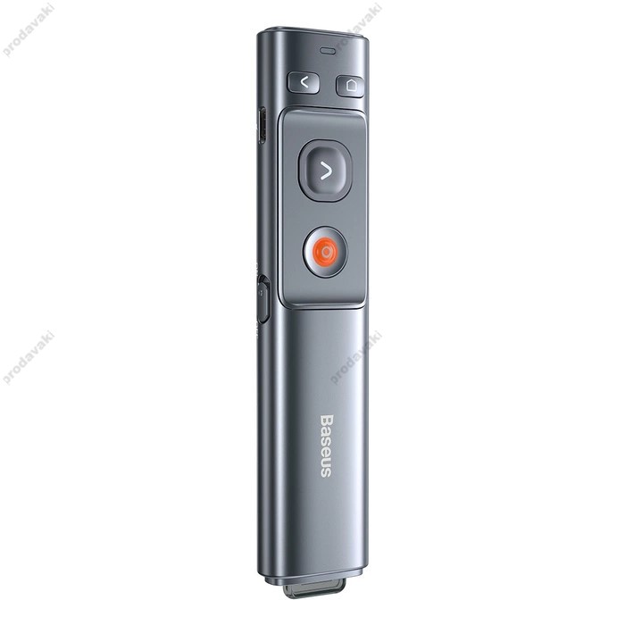 Лазерна указка Baseus Orange Dot Wireless Presenter (Red Laser) Grey ACFYB-0G