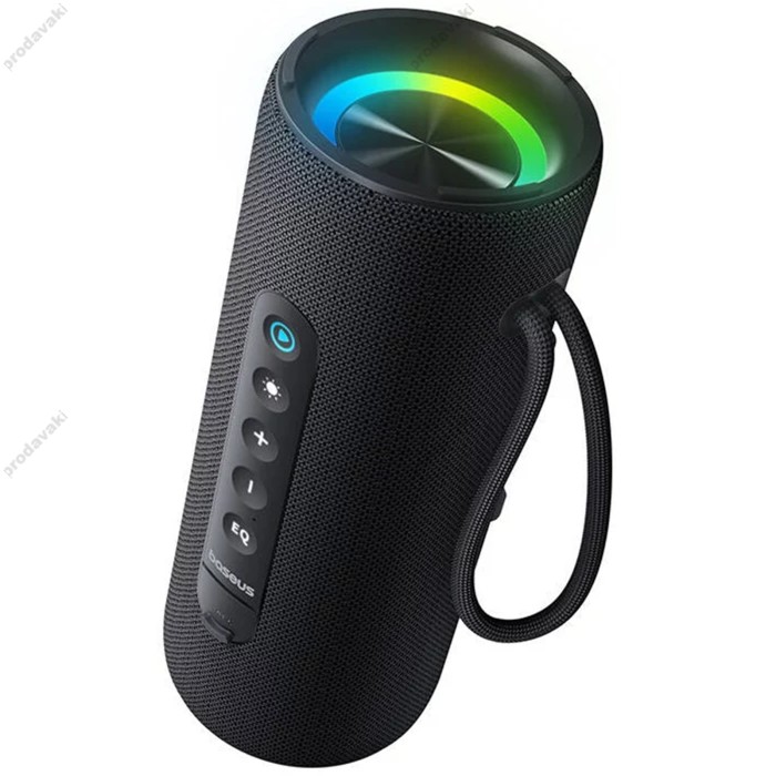 Портативна колонка Bluetooth Baseus AeQur VO20 Portable Wireless Speaker 15W Black (A20067900117-00)