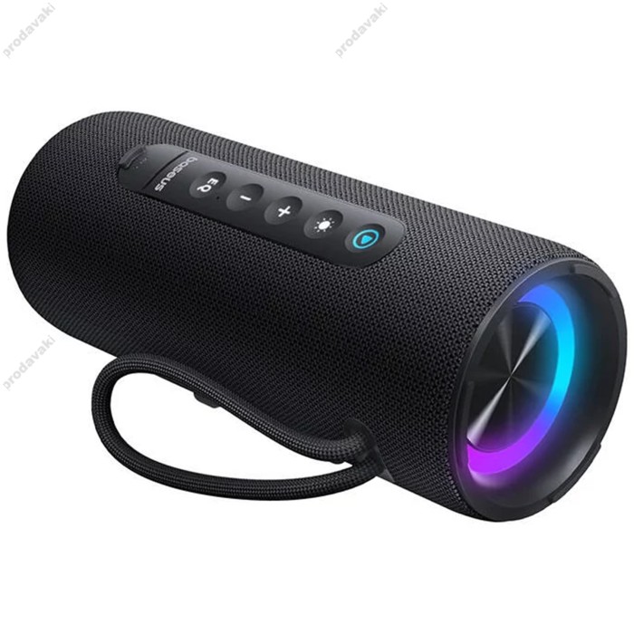 Портативна колонка Bluetooth Baseus AeQur VO20 Portable Wireless Speaker 15W Black (A20067900117-00)