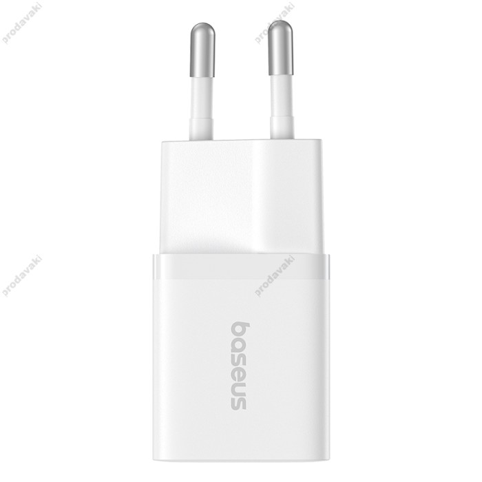 Мережевий зарядний пристрій Baseus GaN5 Fast Charger (mini) 25W White P10110909213-00
