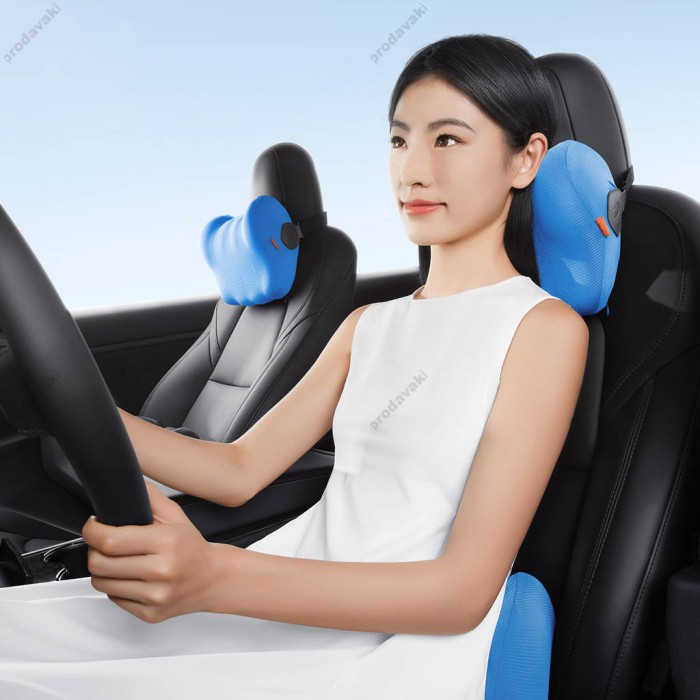 Подушка Baseus ComfortRide Series Car Headrest Pillow Blue C20036400311-00