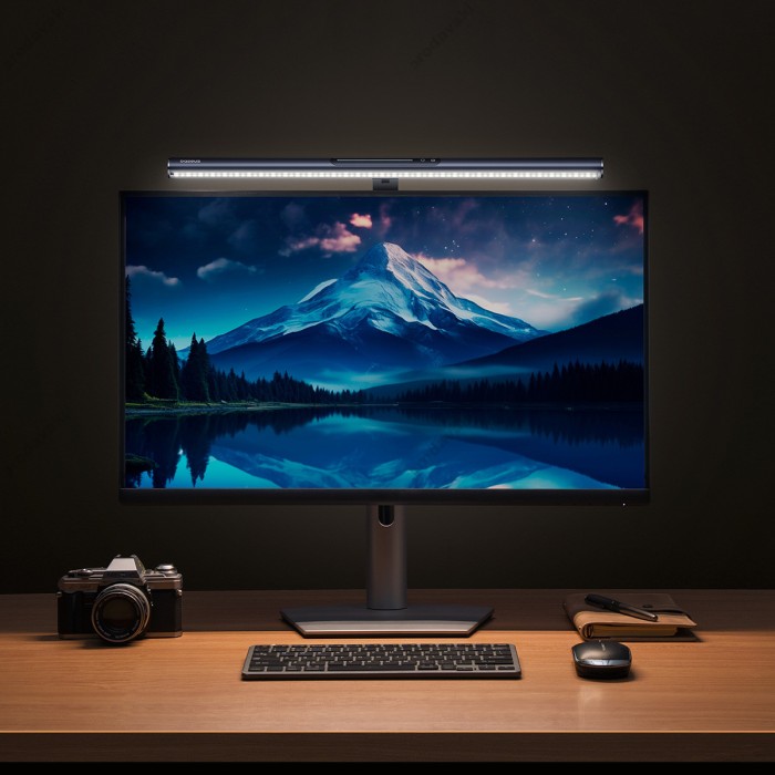 Лампа на монітор Baseus i-wok 3 Series Asymmetric Light Magnetic Screen Light Black (L10068500111-00)