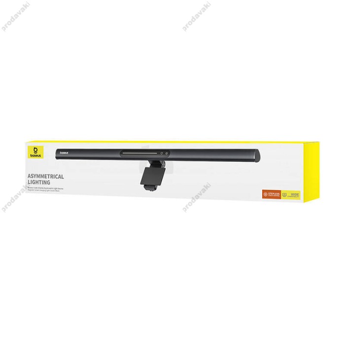 Лампа на монітор Baseus i-wok 3 Series Asymmetric Light Magnetic Screen Light Black (L10068500111-00)
