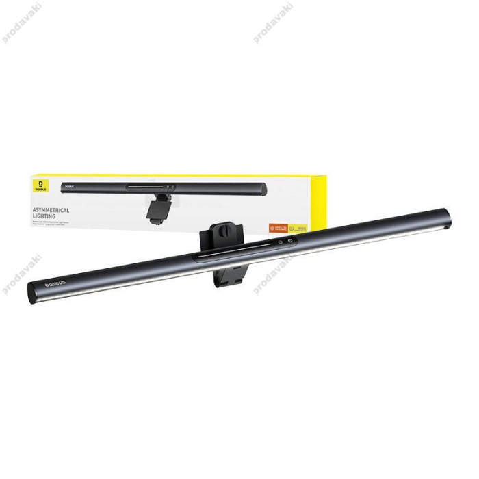 Лампа на монітор Baseus i-wok 3 Series Asymmetric Light Magnetic Screen Light Black (L10068500111-00)