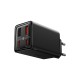 Мережевий зарядний пристрій Baseus GaN6 Pro Fast Charger 2C+2U Type-C cable 65W Black P10162701113-00