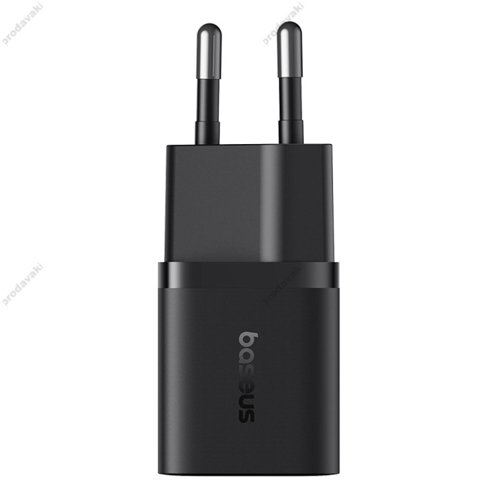 Мережевий зарядний пристрій Baseus GaN5 Fast Charger (mini) 25W Black P10110909113-00