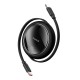 Кабель Baseus Free2Draw Mini Retractable Charging Type-C to Type-C 100W 5A 1m Black P10364500111-00