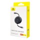 Кабель Baseus Free2Draw Mini Retractable Charging Type-C to Type-C 100W 5A 1m Black P10364500111-00