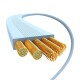 Кабель Baseus Free2Draw Mini Retractable Charging Type-C to Type-C 100W 5A 1m Blue P10364500311-00