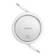 Кабель Baseus Free2Draw Mini Retractable Charging Type-C to Type-C 100W 5A 1m White P10364500211-00