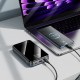 Повербанк портативний акумулятор Power bank HOCO Q30A Fast charge 130W 20000 mAh Black