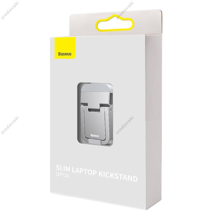 Підставка для ноутбука та MacBook Baseus Slim Laptop Kickstand (2pcs) Silver (LUZC000012)