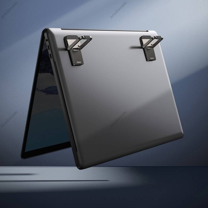 Підставка для ноутбука та MacBook Baseus Slim Laptop Kickstand (2pcs) Grey (LUZC000013)