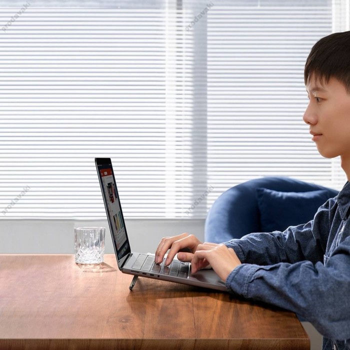 Підставка для ноутбука та MacBook Baseus Slim Laptop Kickstand (2pcs) Silver (LUZC000012)
