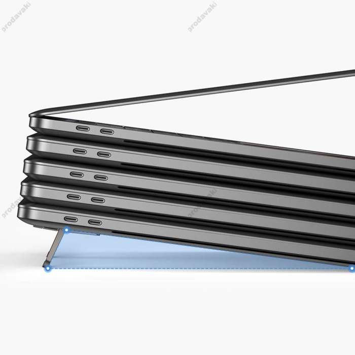 Підставка для ноутбука та MacBook Baseus Slim Laptop Kickstand (2pcs) Silver (LUZC000012)